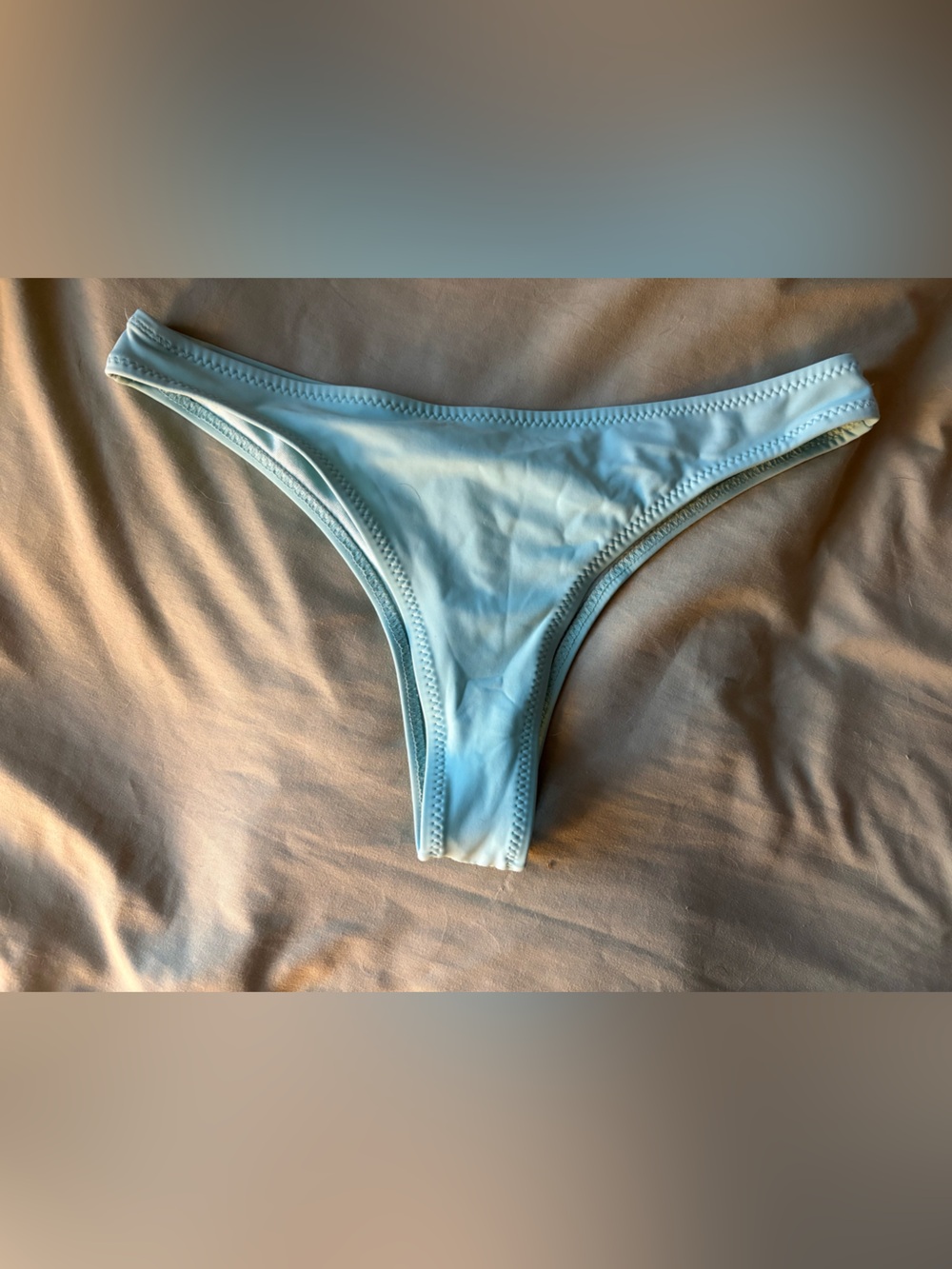 3 for $10 👙Light blue thong bikini bottoms